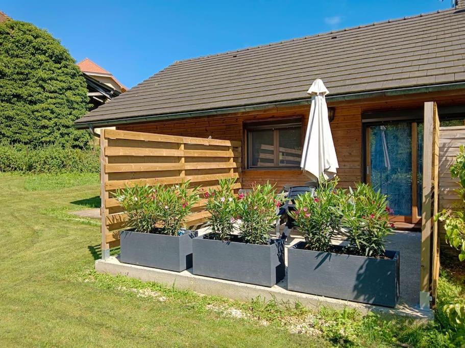 Chalet 2 Chambres En Savoie Pour 1 A 4 Personnes Gerbaix Exterior photo